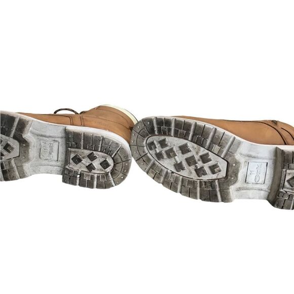 Echo unltd Size 11 tan work boots men’s - Picture 6 of 9